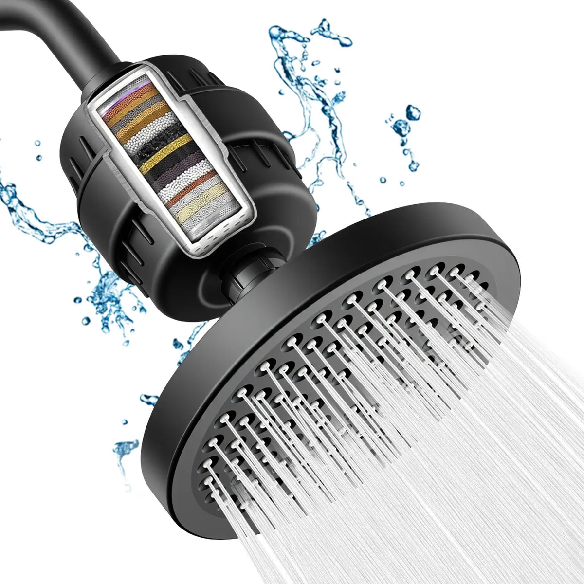 Luxurious 20-Stage High Pressure Shower Head