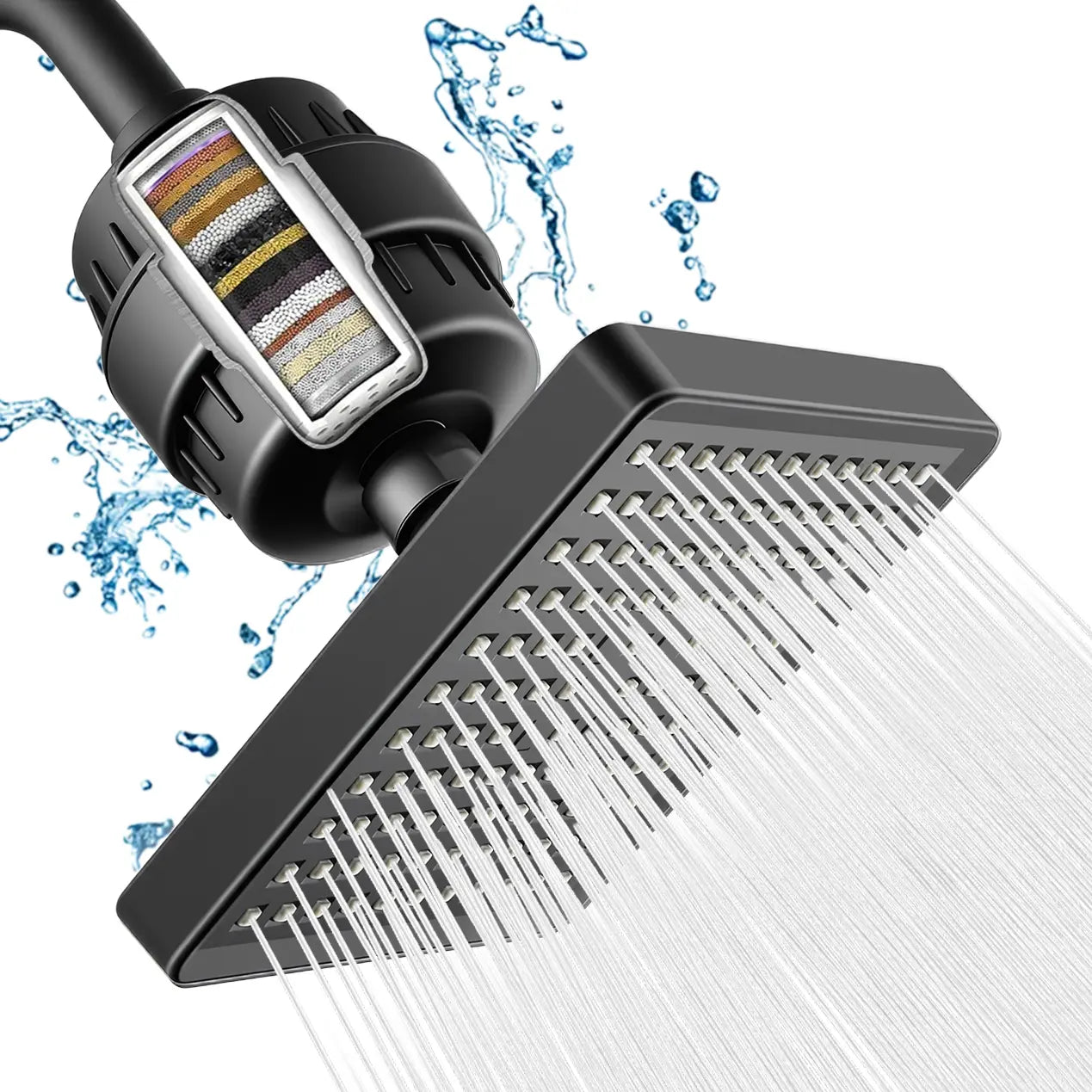 Luxurious 20-Stage High Pressure Shower Head